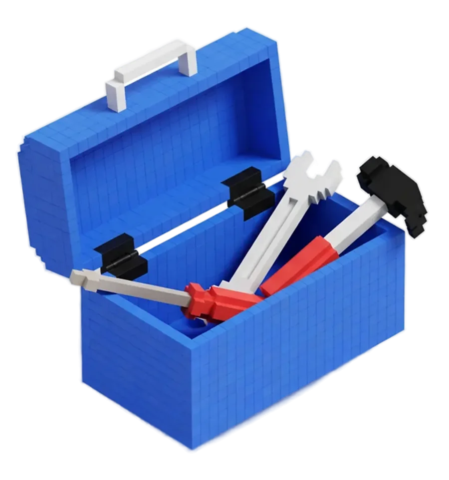 Toolbox representing partnership